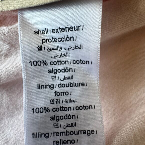 Pottery Barn Teen Hello Kitty Reversible Jersey Embroidered White Pillow Sham - Picture 8 of 8